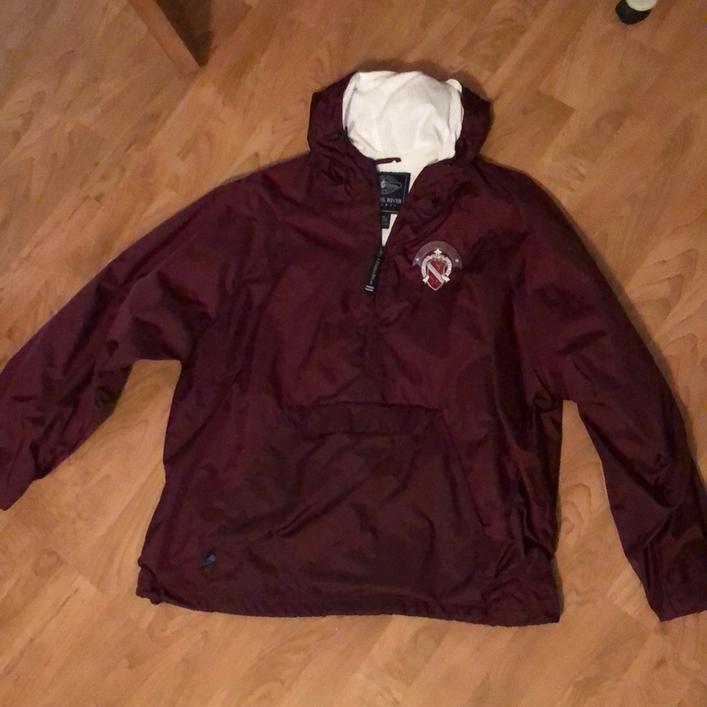 Alpha Phi Rain Jacket / medium